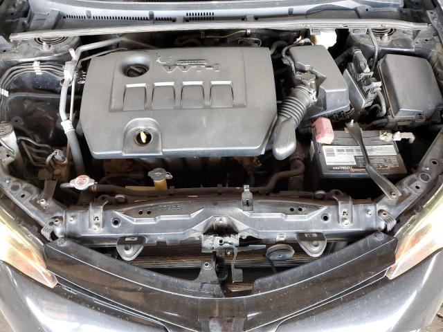 2T1BURHE0JC025070 - 2018 TOYOTA COROLLA L BLACK photo 11