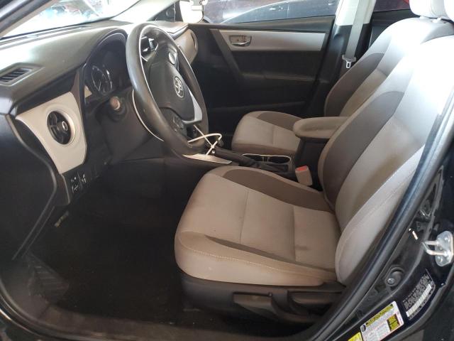 2T1BURHE0JC025070 - 2018 TOYOTA COROLLA L BLACK photo 7