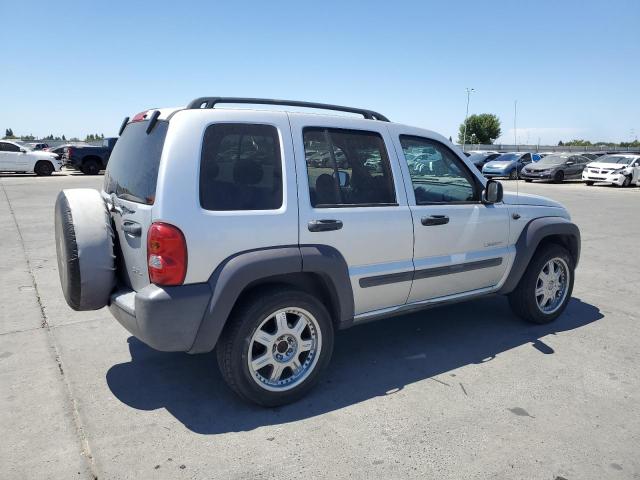 1J4GL48K34W145887 - 2004 JEEP LIBERTY SPORT ვერცხლისფერი ფოტო 3