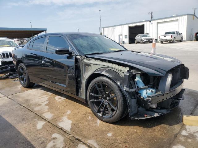 2C3CDXCT3DH676965 - 2013 DODGE CHARGER R/T BLACK photo 4