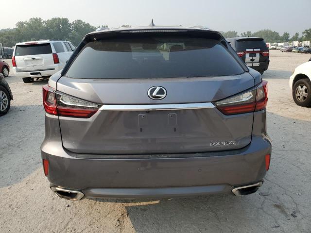 2T2BZMCA0HC102731 - 2017 LEXUS RX 350 BASE ნაცრისფერი ფოტო 6