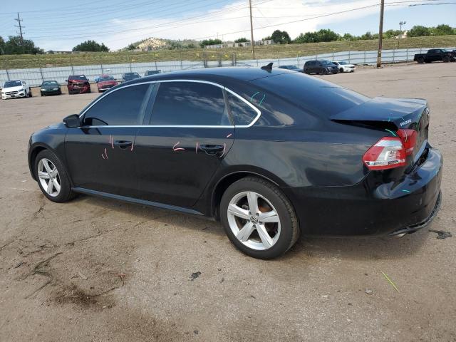 1VWBH7A30CC110873 - 2012 VOLKSWAGEN PASSAT SE Noir photo 2