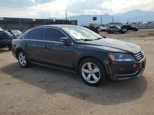 1VWBH7A30CC110873 - 2012 VOLKSWAGEN PASSAT SE Noir photo 4