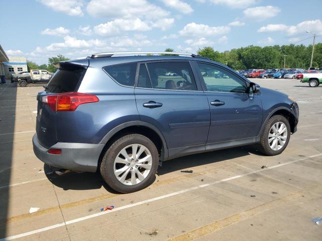 2T3DFREV6DW034132 - 2013 TOYOTA RAV4 LIMITED 蓝色 照片 3