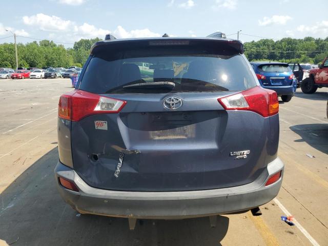 2T3DFREV6DW034132 - 2013 TOYOTA RAV4 LIMITED 蓝色 照片 6