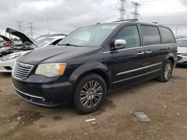 2A4RR6DG5BR630364 - 2011 CHRYSLER TOWN & COU LIMITED BLACK photo 1