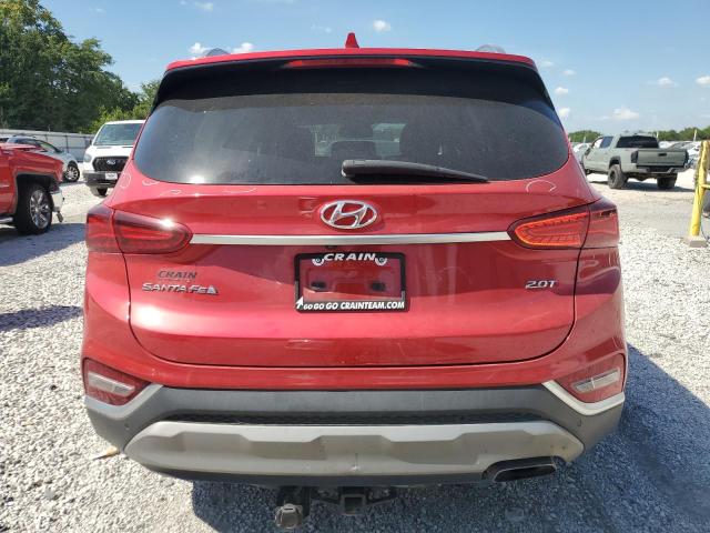 5NMS33AA3LH295107 - 2020 HYUNDAI SANTA FE SEL RED photo 6