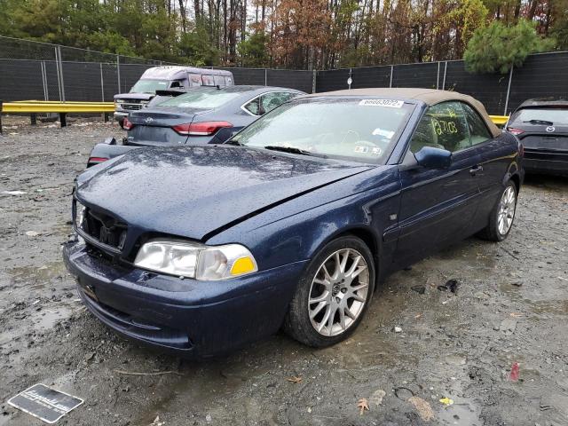 YV1NC62D74J060741 - 2004 VOLVO C70 HPT BLUE photo 2