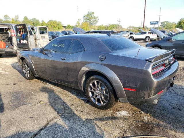 2C3CDZGG5JH192851 - 2018 DODGE CHALLENGER GT GRAY photo 2