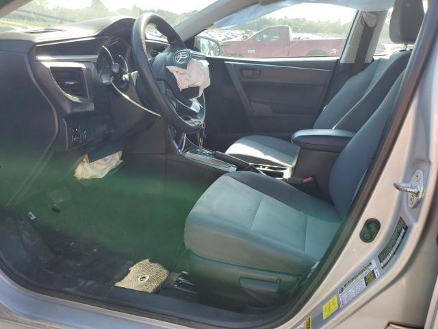 2T1BURHE0FC398830 - 2015 TOYOTA COROLLA LE L SILVER photo 7