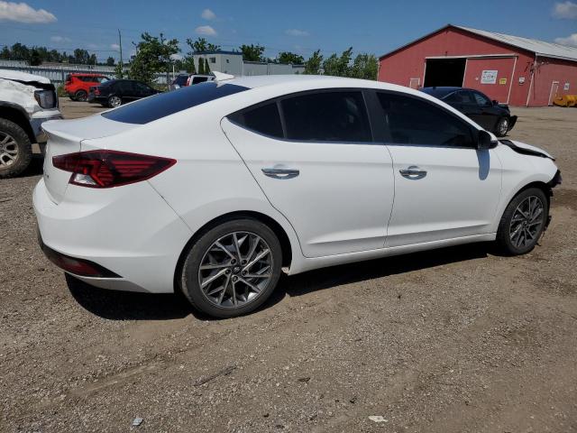 KMHD84LF3LU062468 - 2020 HYUNDAI ELANTRA SEL WHITE photo 3