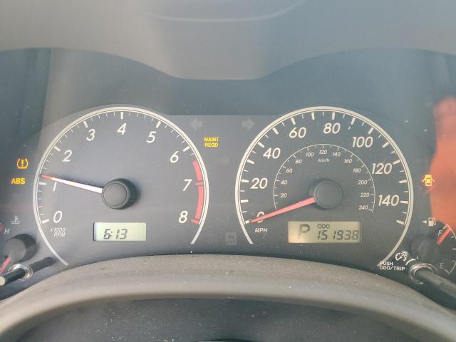 JTDBL40E69J033434 - 2009 TOYOTA COROLLA BASE თეთრი ფოტო 9