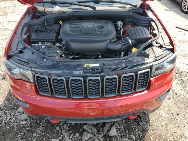 1C4RJFLG4JC184813 - 2018 JEEP GRAND CHER TRAILHAWK 红色 照片 12