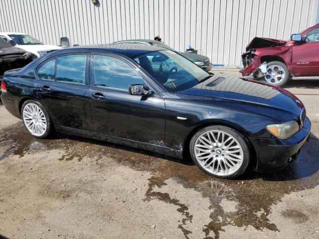 WBAHL835X7DT10611 - 2007 BMW 750I I BLACK photo 4