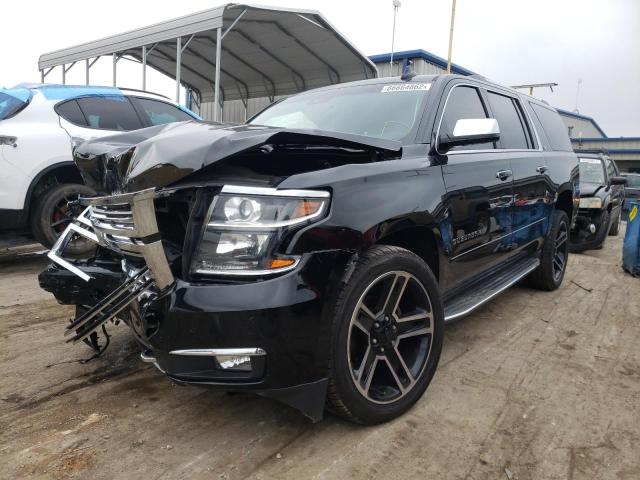 1GNSKJKC0GR180741 - 2016 CHEVROLET SUBURBAN K1500 LTZ BLACK photo 2