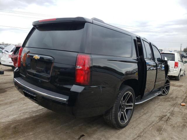 1GNSKJKC0GR180741 - 2016 CHEVROLET SUBURBAN K1500 LTZ BLACK photo 4