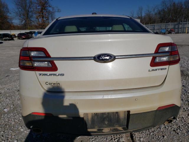 1FAHP2F84FG101460 - 2015 FORD TAURUS LIMITED WHITE photo 6