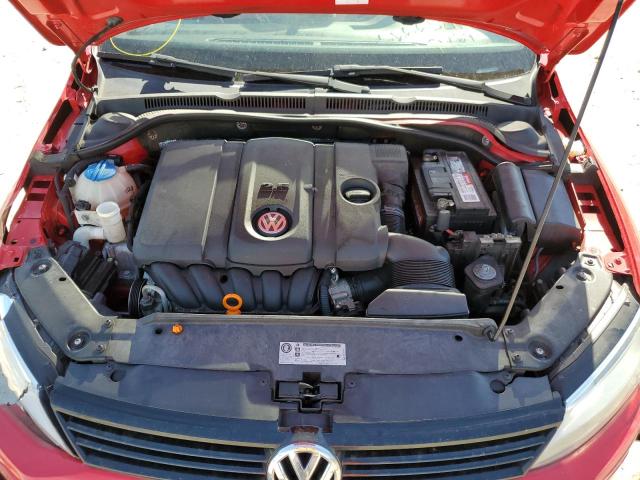 3VWDX7AJ2CM300764 - 2012 VOLKSWAGEN JETTA SE RED photo 7