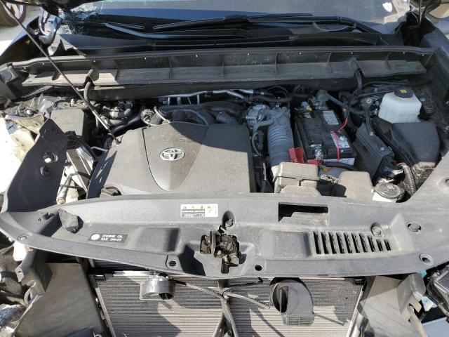 5TDGZRAH8NS540911 - 2022 TOYOTA HIGHLANDER XLE BLACK photo 12