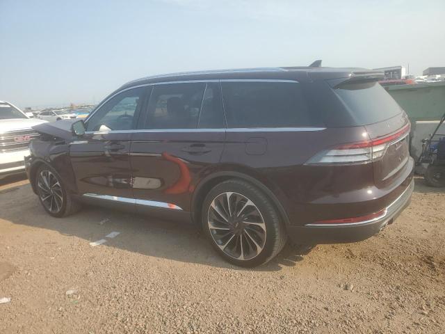 5LM5J7WC8PGL05429 - 2023 LINCOLN AVIATOR RESERVE 勃艮第红 照片 2