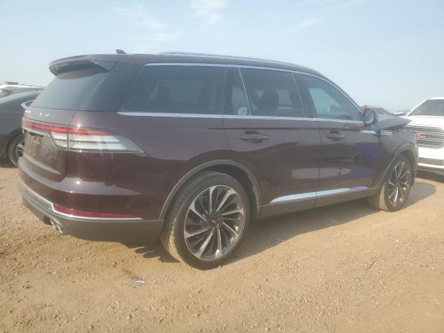 5LM5J7WC8PGL05429 - 2023 LINCOLN AVIATOR RESERVE 勃艮第红 照片 3