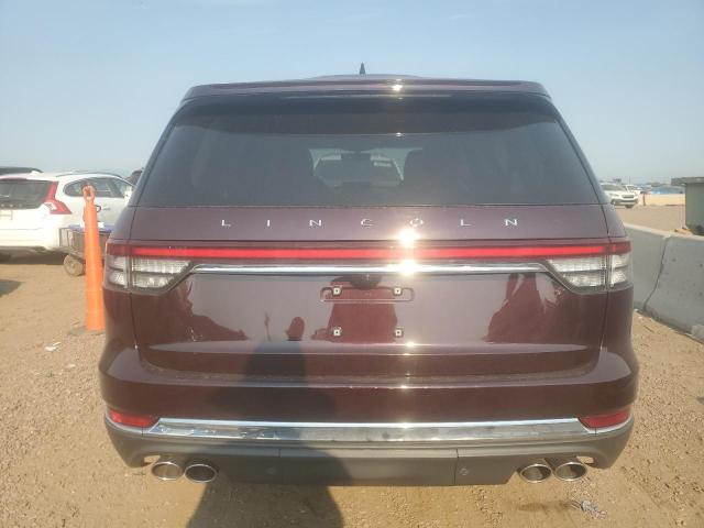 5LM5J7WC8PGL05429 - 2023 LINCOLN AVIATOR RESERVE 勃艮第红 照片 6