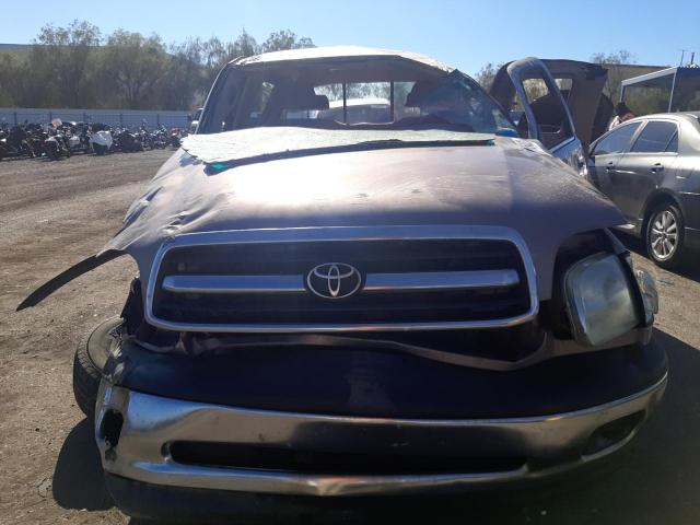 5TBRN34102S222219 - 2002 TOYOTA TUNDRA ACCESS CAB SR5 GRAY photo 5