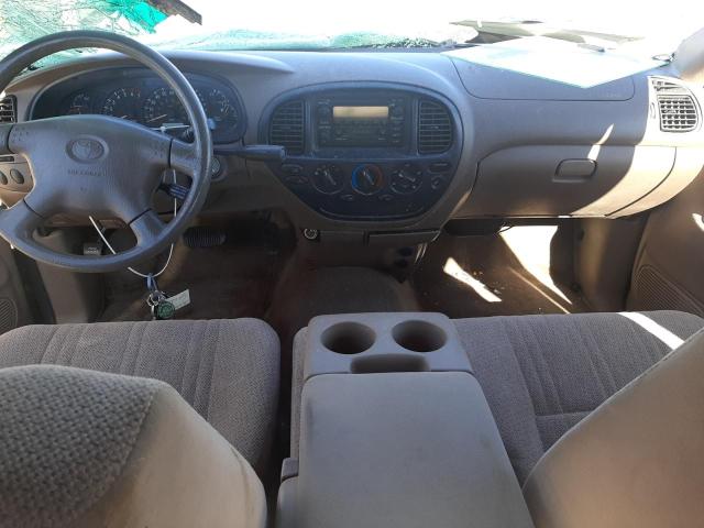 5TBRN34102S222219 - 2002 TOYOTA TUNDRA ACCESS CAB SR5 GRAY photo 8