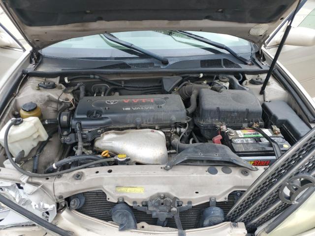 4T1BE32K24U799493 - 2004 TOYOTA CAMRY LE TAN photo 11