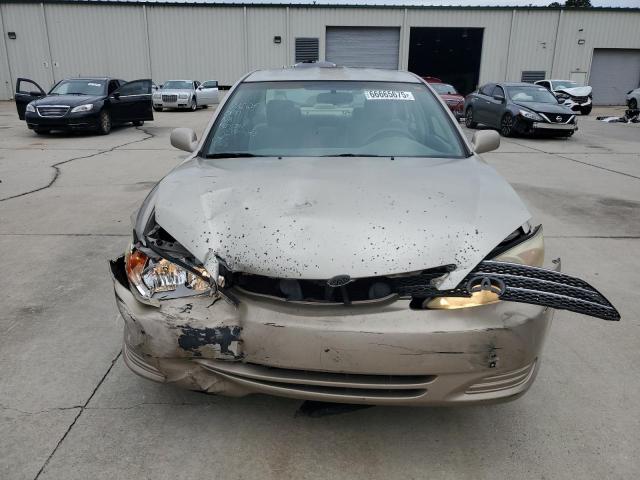 4T1BE32K24U799493 - 2004 TOYOTA CAMRY LE TAN photo 5