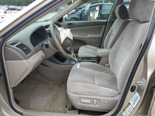 4T1BE32K24U799493 - 2004 TOYOTA CAMRY LE TAN photo 7