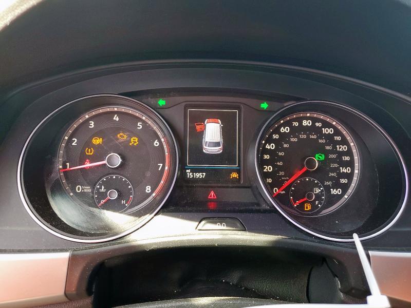 1V2DR2CA2JC576632 - 2018 VOLKSWAGEN ATLAS SE أسود صورة 9