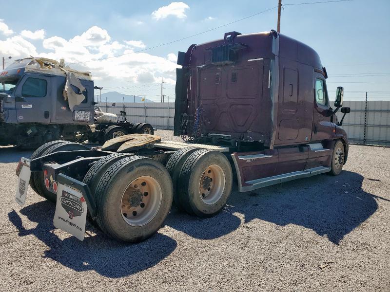 3AKJGLDVXGSGU5979 - 2016 FREIGHTLINER CASCADIA 1 ბურგუნდია ფოტო 4