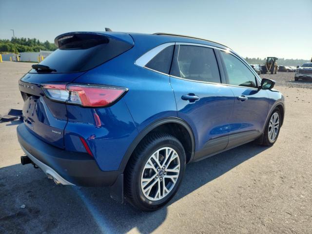 1FMCU9CZ4NUA15791 - 2022 FORD ESCAPE SEL BLUE photo 3