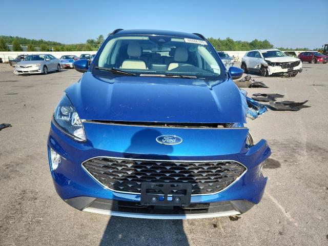 1FMCU9CZ4NUA15791 - 2022 FORD ESCAPE SEL BLUE photo 5