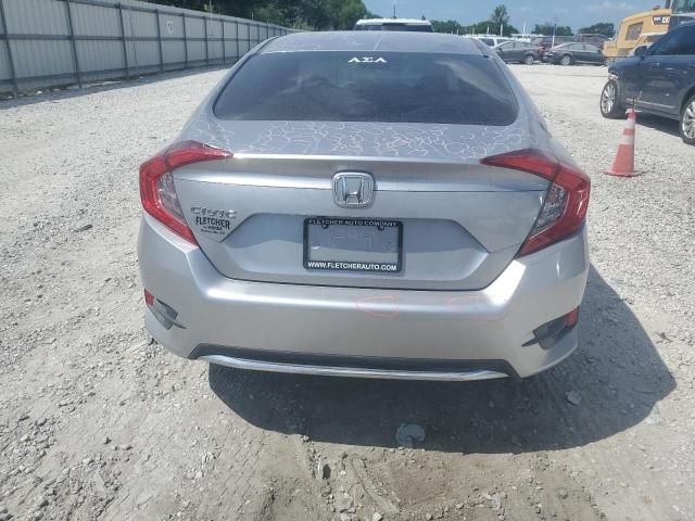 2HGFC2F69MH500122 - 2021 HONDA CIVIC LX ვერცხლისფერი ფოტო 6