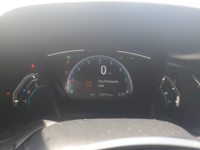 2HGFC2F69MH500122 - 2021 HONDA CIVIC LX ვერცხლისფერი ფოტო 9