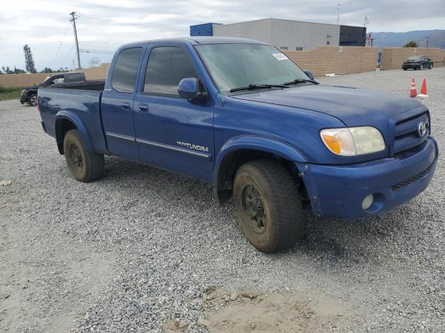 5TBBT48196S474192 - 2006 TOYOTA TUNDRA ACCESS CAB LIMITED BLUE photo 4