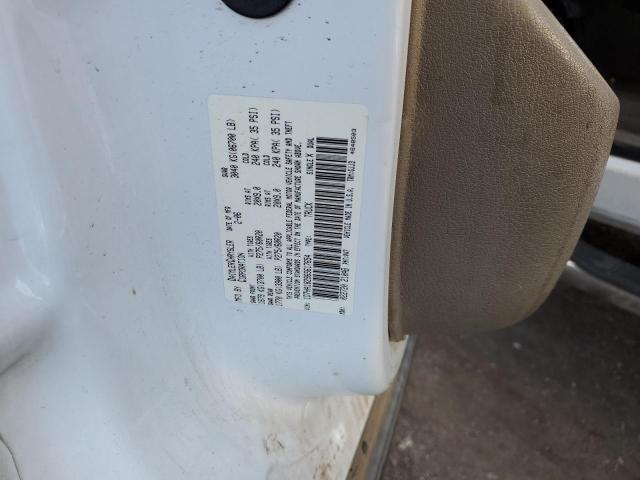 1D7HA18296S617654 - 2006 DODGE RAM 1500 ST WHITE photo 12