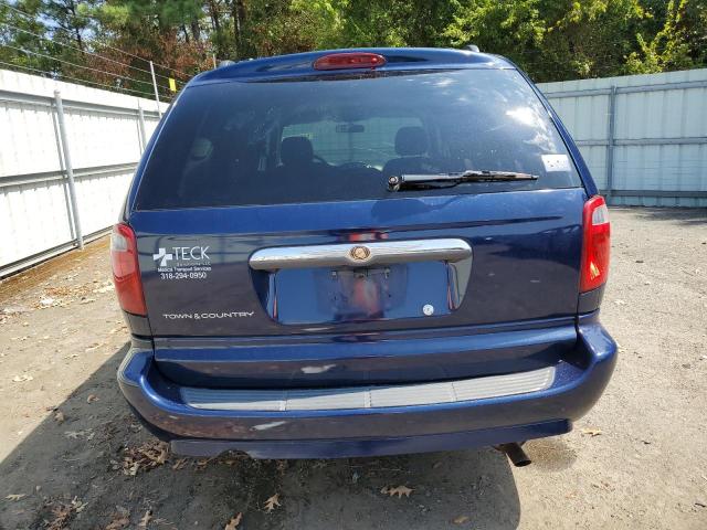 2A8GP44R96R889690 - 2006 CHRYSLER TOWN & COU LX BLUE photo 6