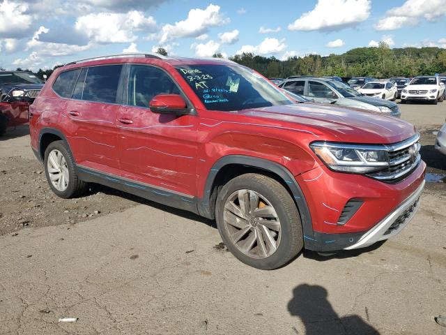 1V2BR2CA7MC532654 - 2021 VOLKSWAGEN ATLAS SEL RED photo 4