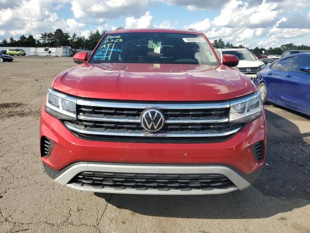 1V2BR2CA7MC532654 - 2021 VOLKSWAGEN ATLAS SEL RED photo 5