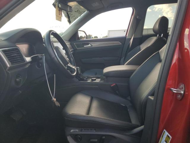 1V2BR2CA7MC532654 - 2021 VOLKSWAGEN ATLAS SEL RED photo 7