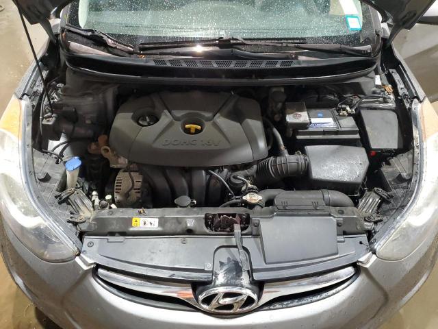 5NPDH4AE0DH356436 - 2013 HYUNDAI ELANTRA GLS GRAY photo 11