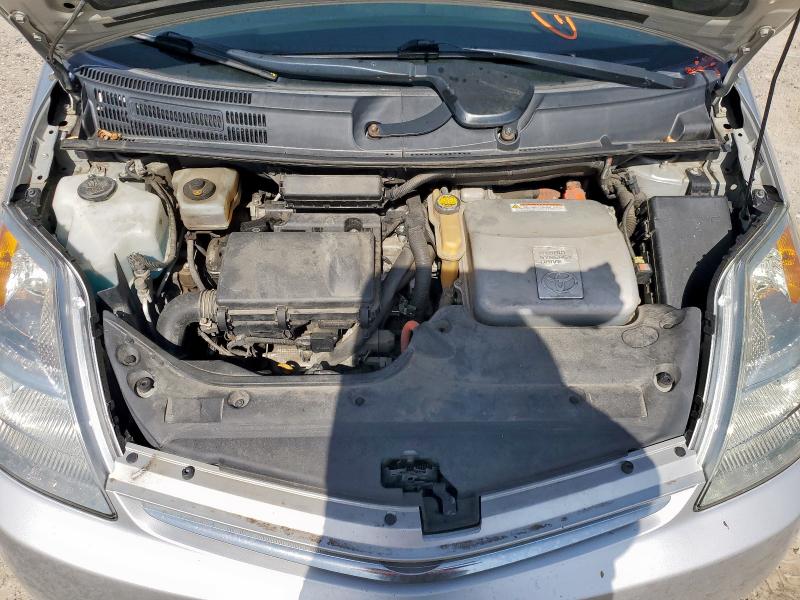 JTDKB20U783378182 - 2008 TOYOTA PRIUS SILVER photo 12