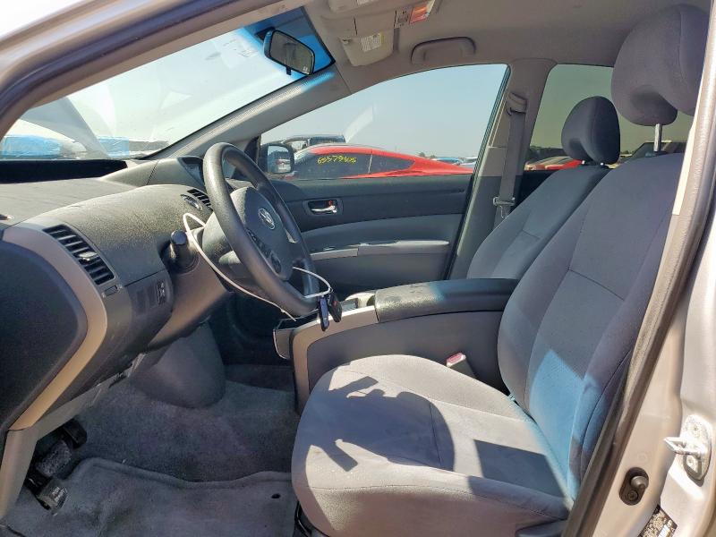 JTDKB20U783378182 - 2008 TOYOTA PRIUS SILVER photo 7