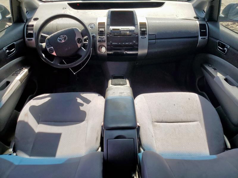 JTDKB20U783378182 - 2008 TOYOTA PRIUS SILVER photo 8