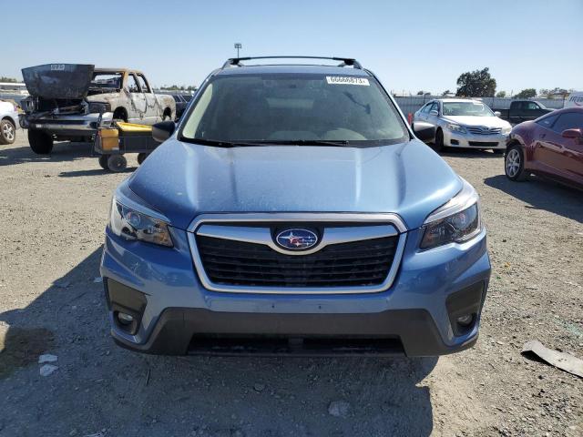 JF2SKADC0MH450639 - 2021 SUBARU FORESTER BLUE photo 5