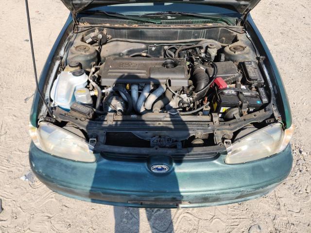 1Y1SK5284YZ411021 - 2000 CHEVROLET GEO PRIZM BASE GREEN photo 11