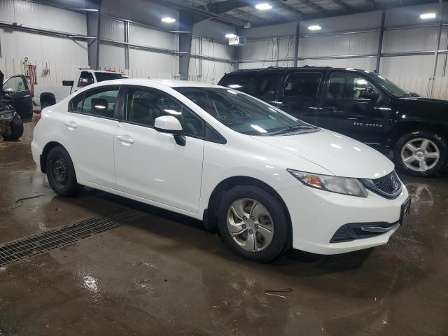 19XFB2F50DE045407 - 2013 HONDA CIVIC LX Blanco foto 4